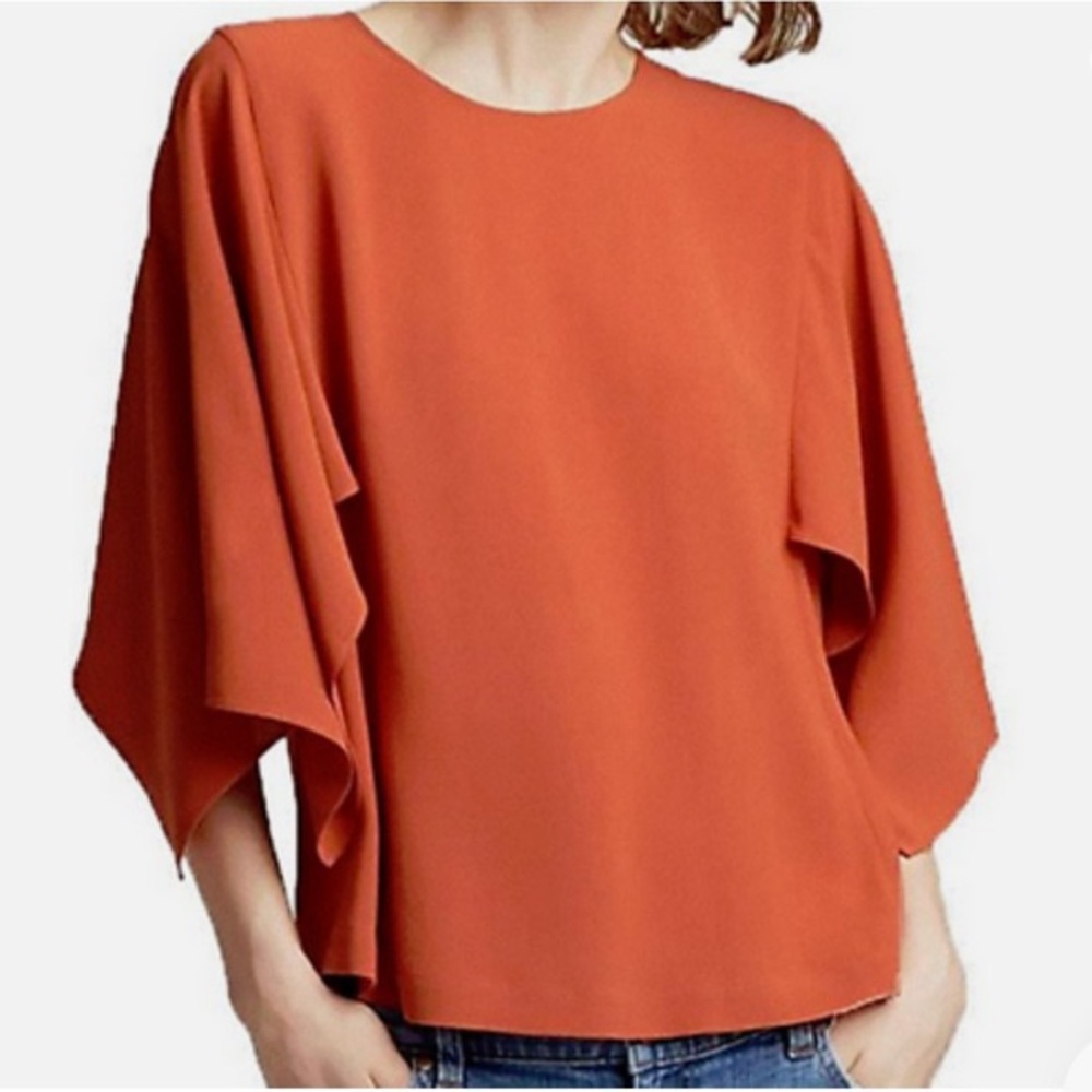 Eileen Fisher 100% silk blouse